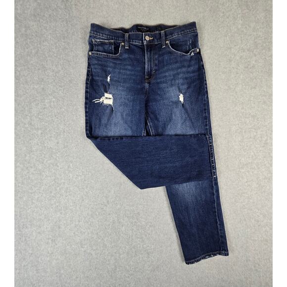 Lucky Brand Jeans Womens Size 10/30 Midrise Boyfriend Sienna Distressed - Picture 5 of 16